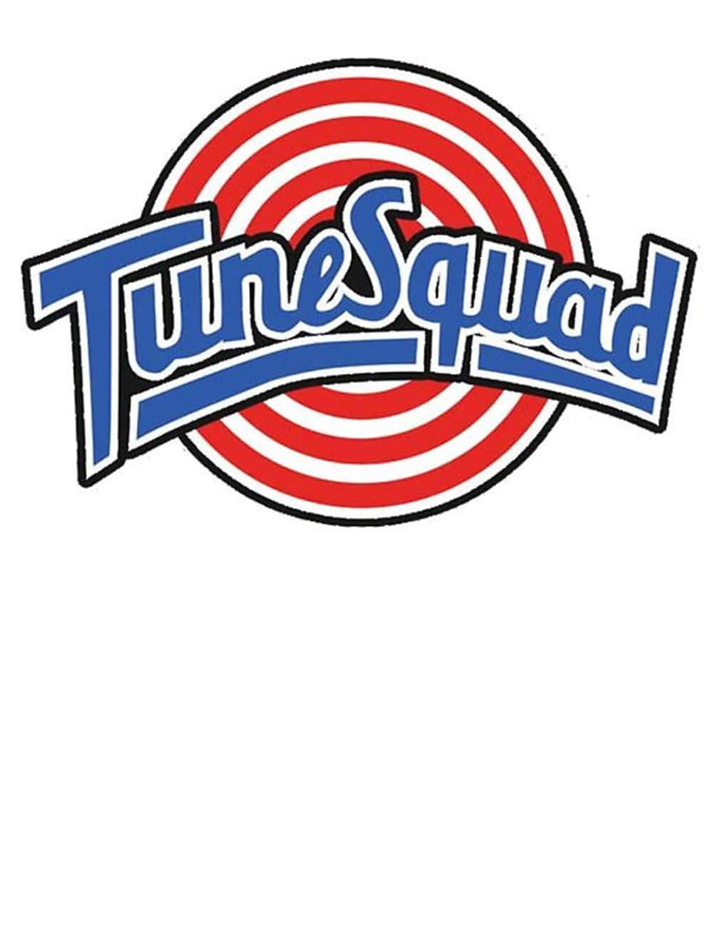 Tune Squad Vintage Logo Background