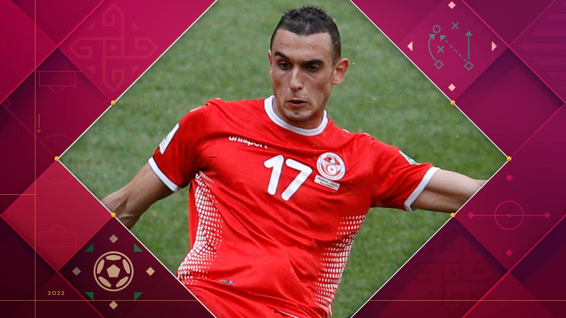 Tunisia National Football Team Player Ellyes Skhiri