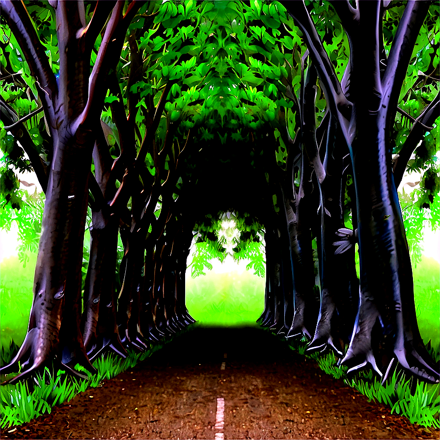 Tunnel Of Trees Png Epm PNG