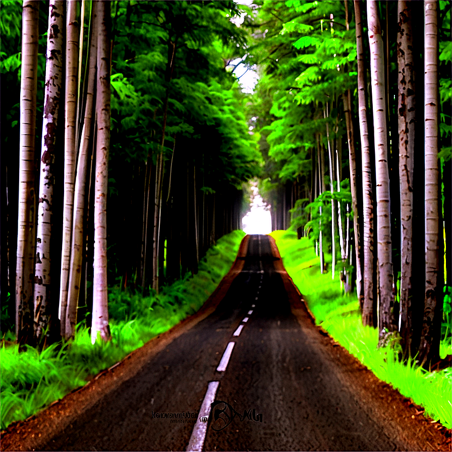 Tunnel Of Trees Png Hmx PNG