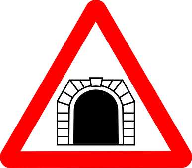 Tunnel_ Warning_ Sign PNG