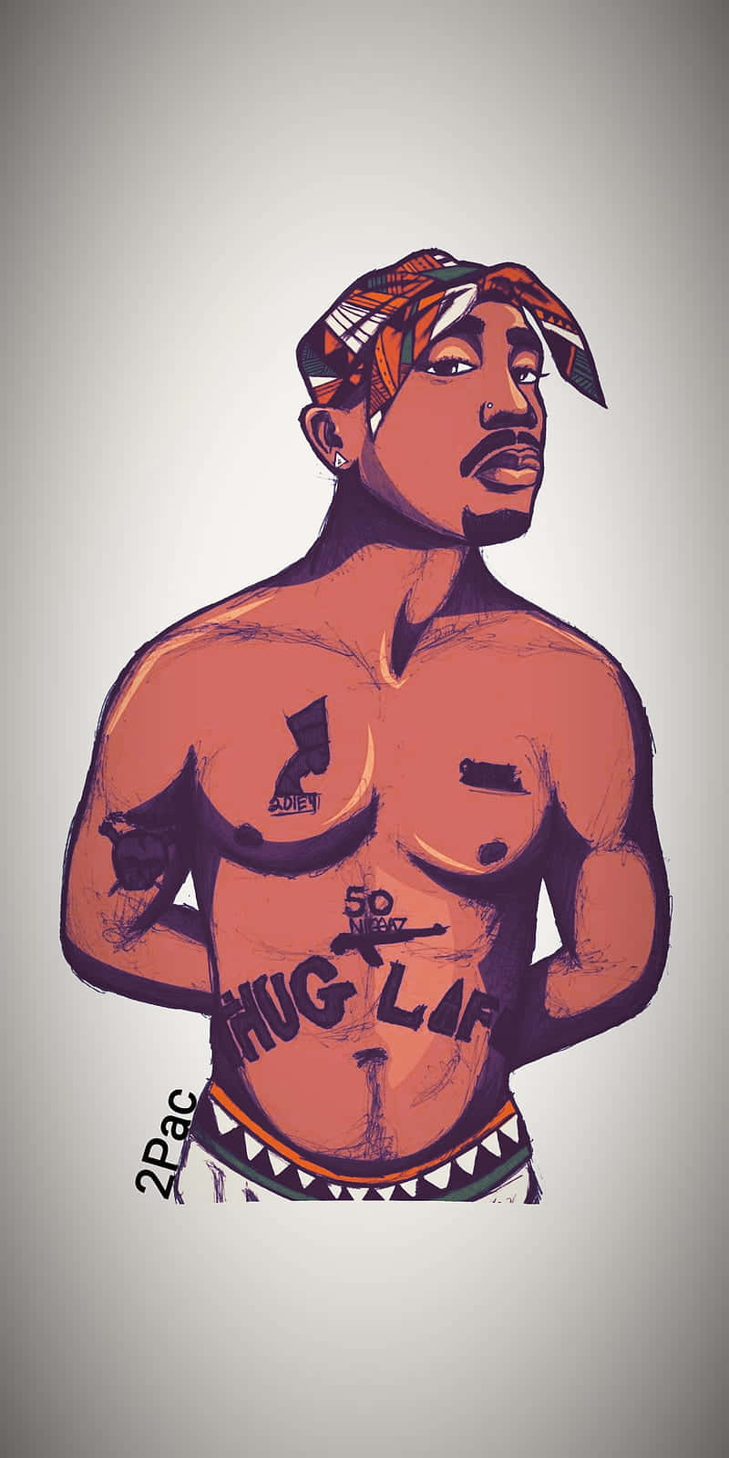 Hvil i fred - Tupac Wallpaper