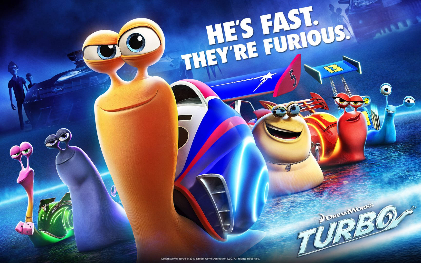 Turbo He's Fast Background