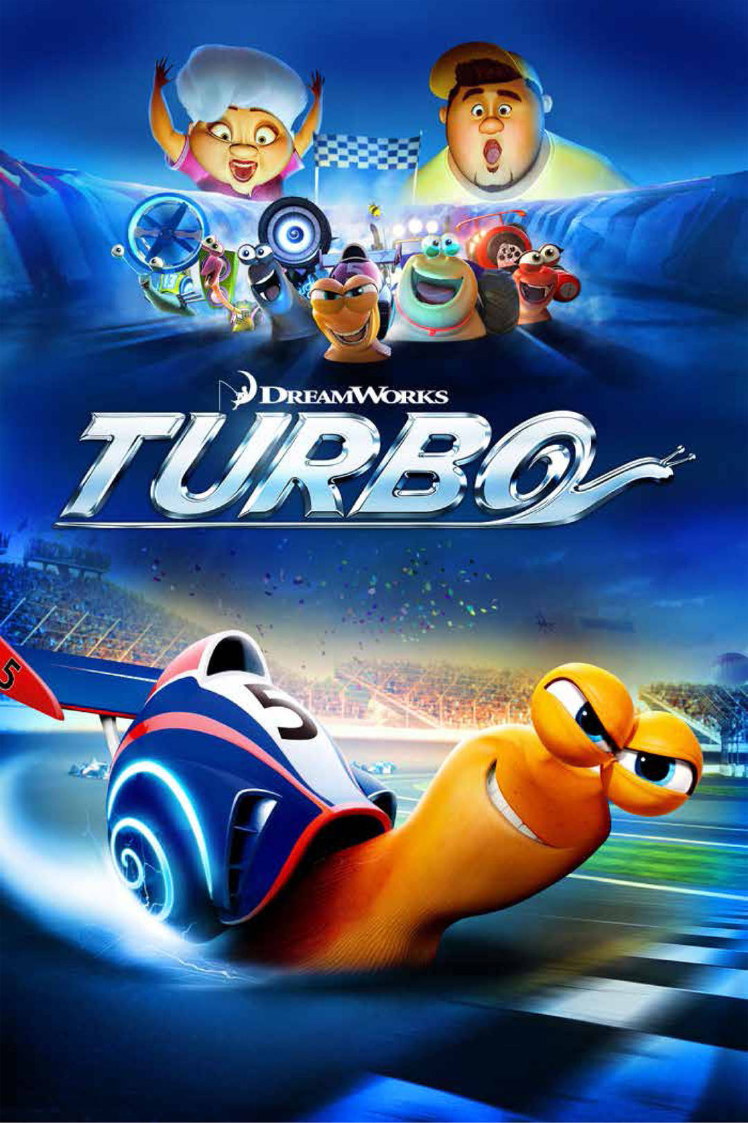 Turbo Movie Cool Poster Background