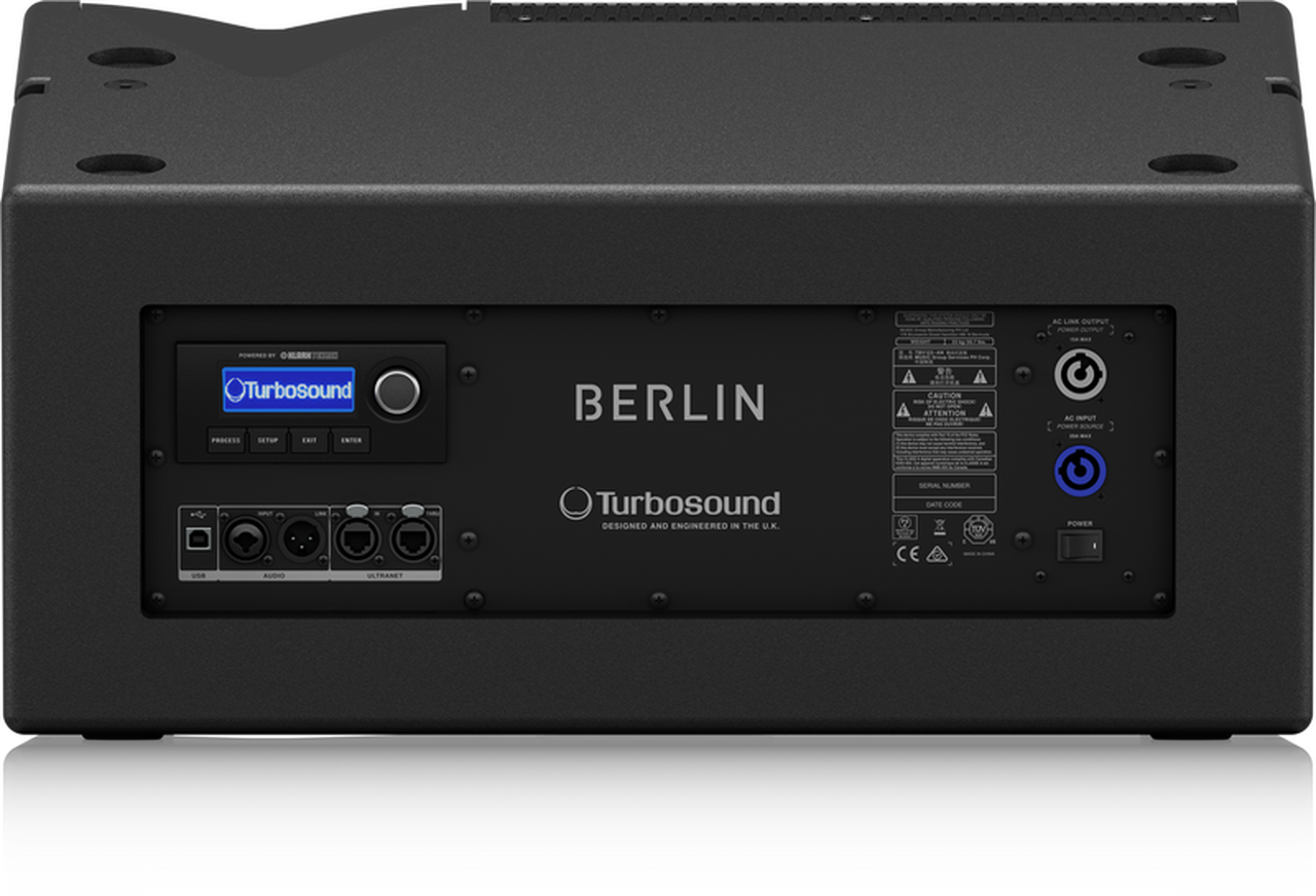 Turbo Sound Berlin Professional Audio Equipment PNG