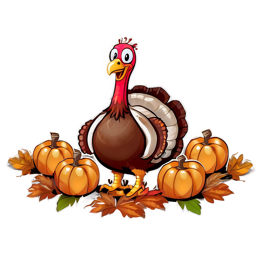 Turkey Bird Thanksgiving Png 05032024 PNG