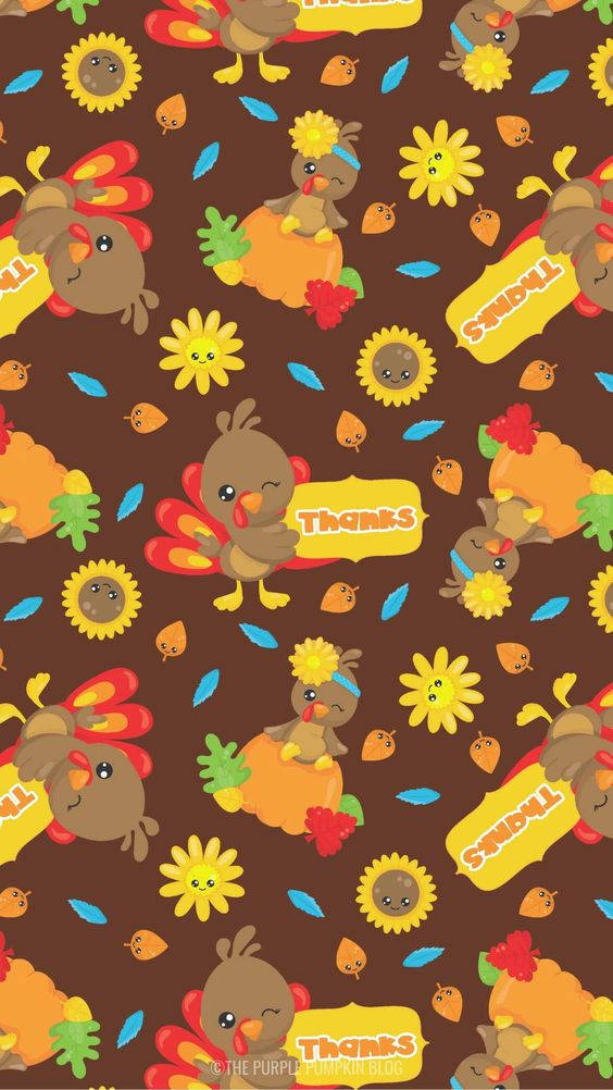 Celebrate this Thanksgiving with a turkey feast. Wallpaper