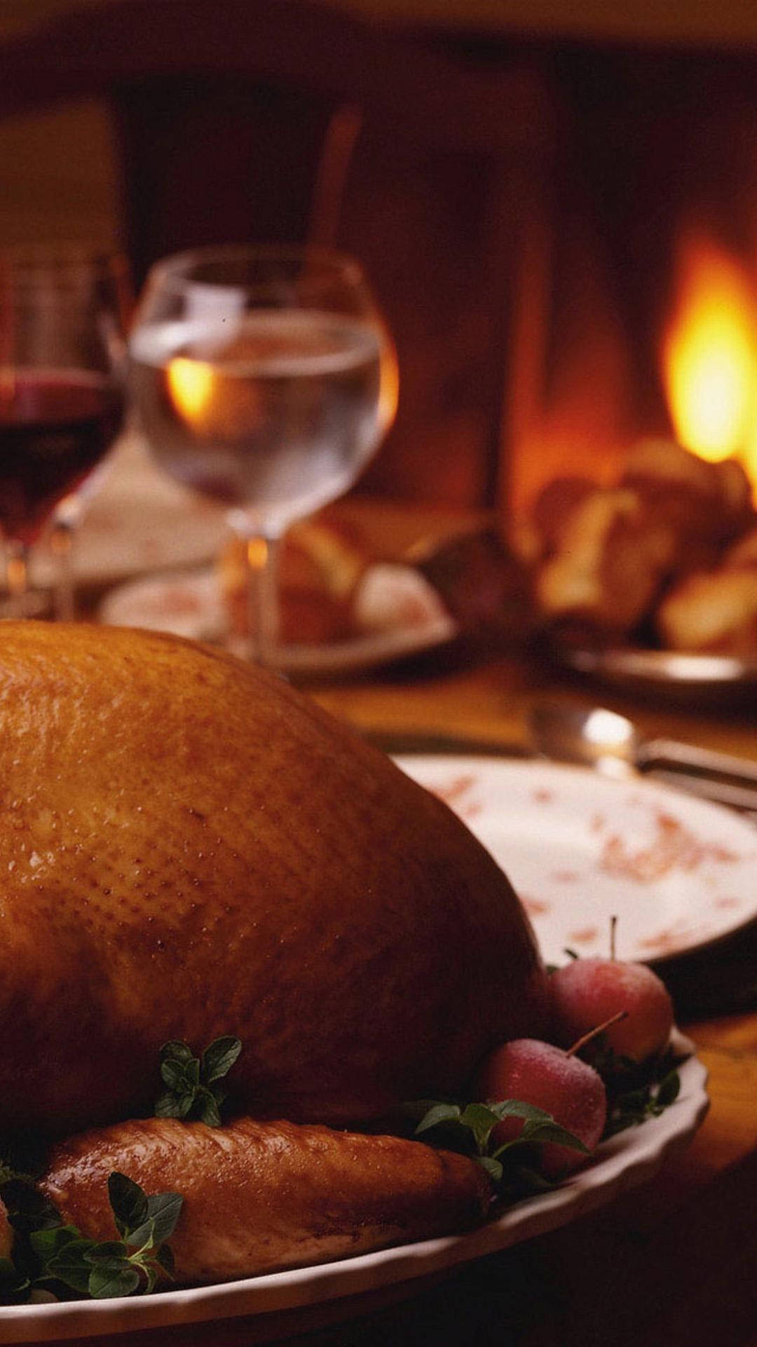 Celebrate Turkey on Thanksgiving Day Wallpaper