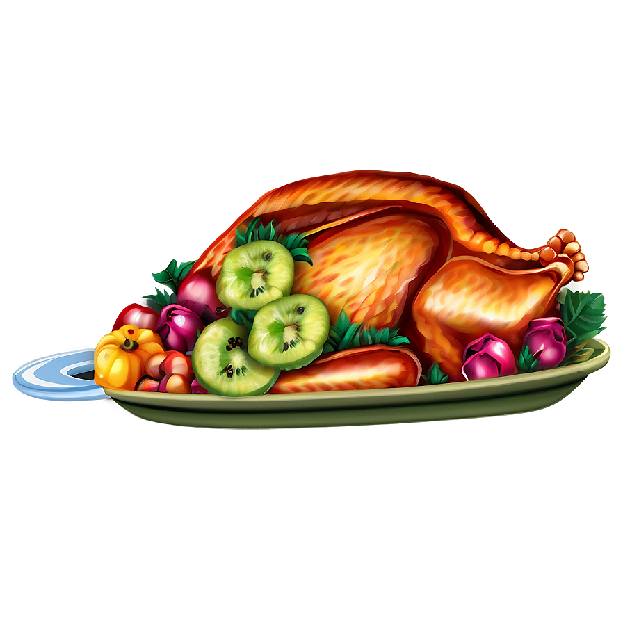 Turkey Illustration Png 96 PNG