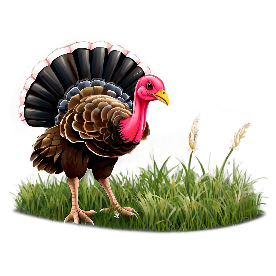 Turkey In Grass Png 71 PNG