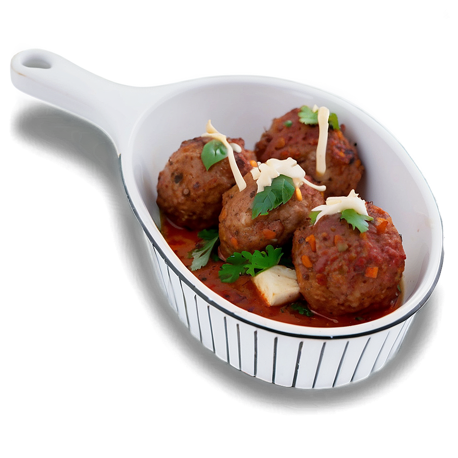 Turkey Meatball Serving Png 20 PNG