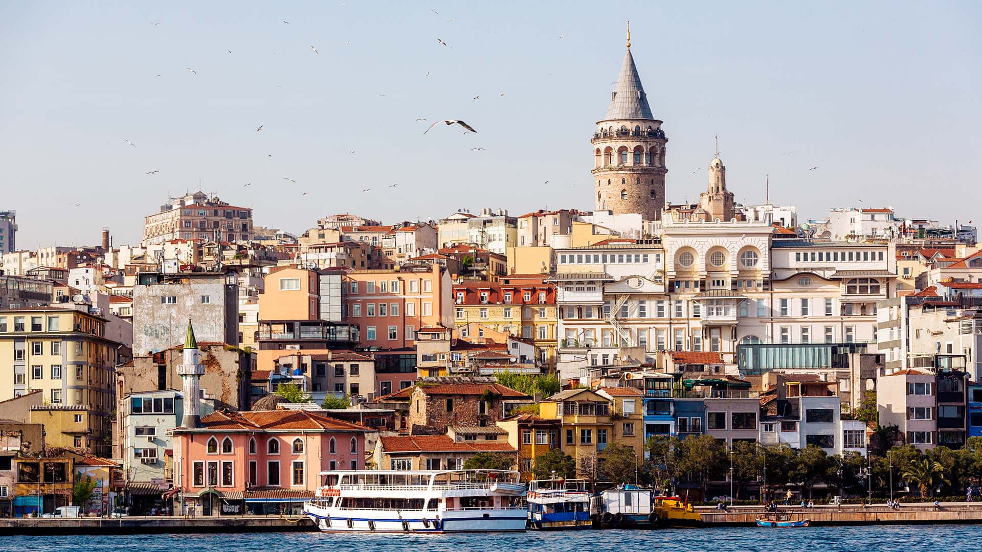 Historiskastaden Istanbul I Turkiet.