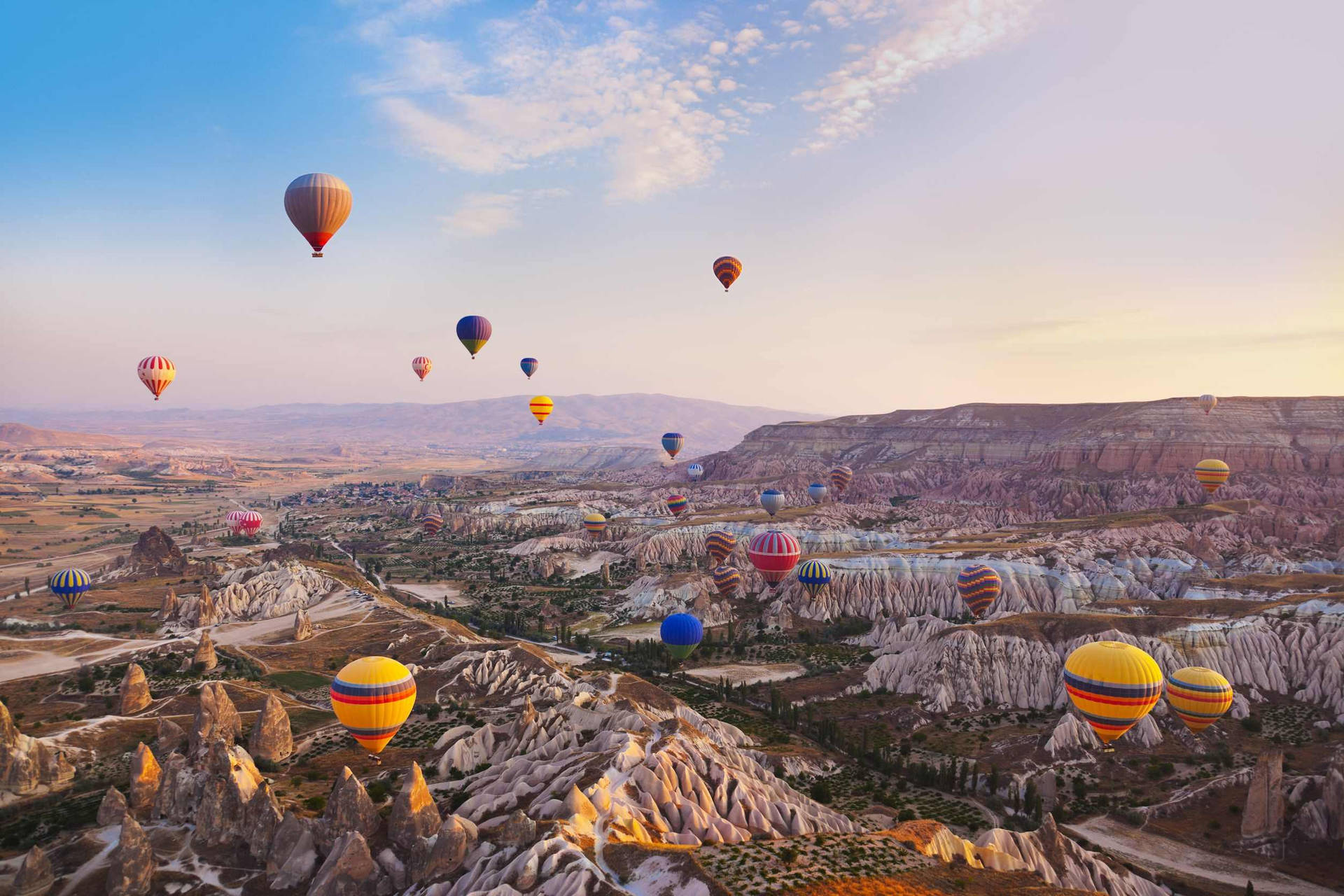 The vibrant landscape of Turkey Wallpaper