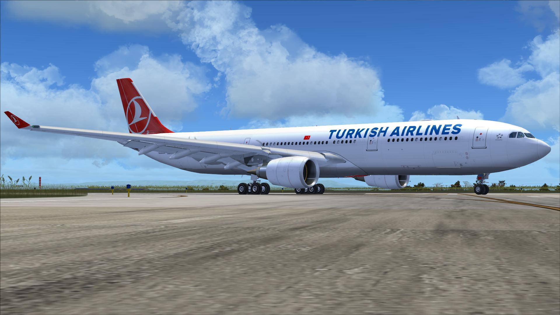 Turkishairlines Boeing A330-300 Sfondo