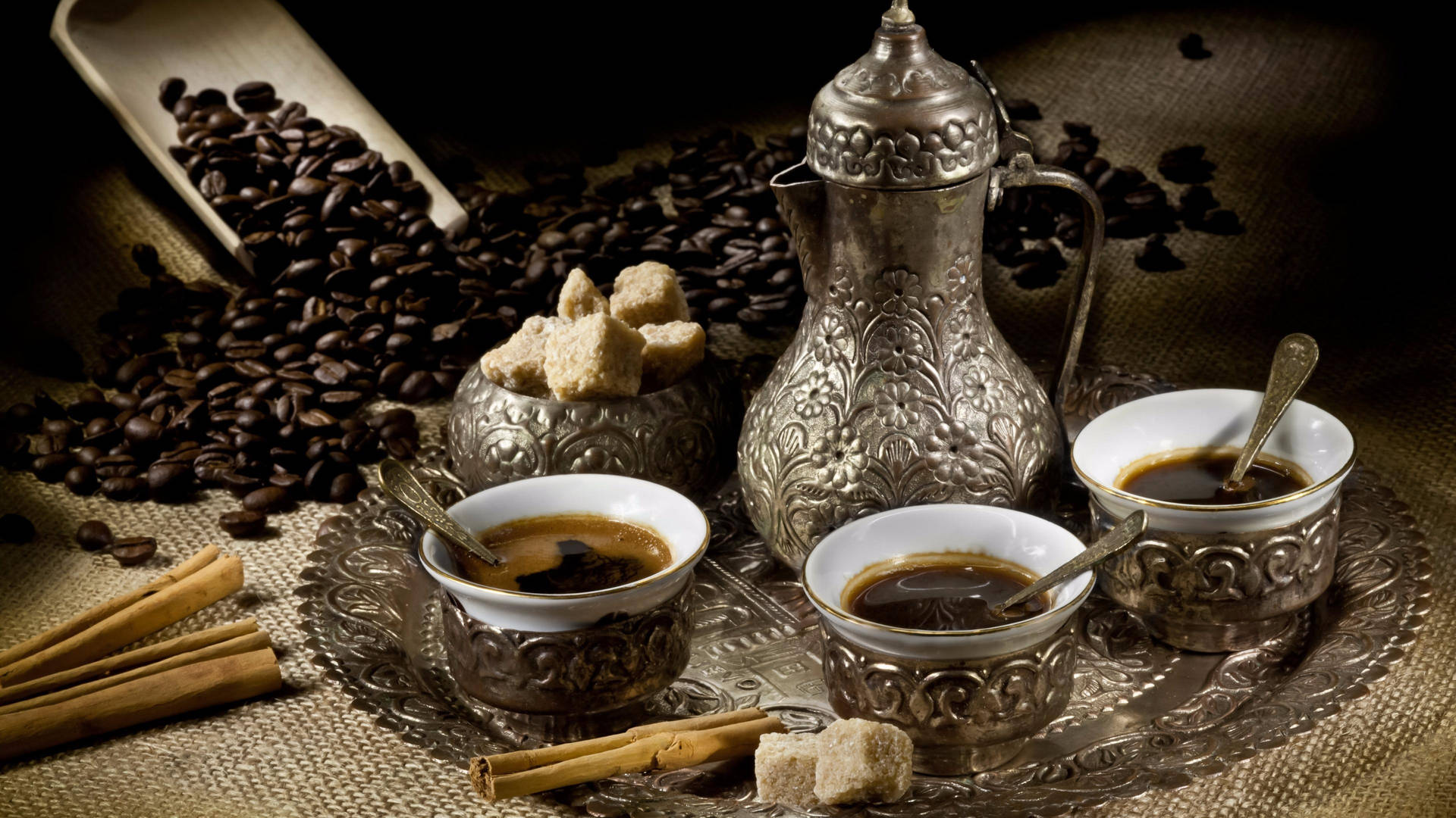 Turkish Coffee Tray