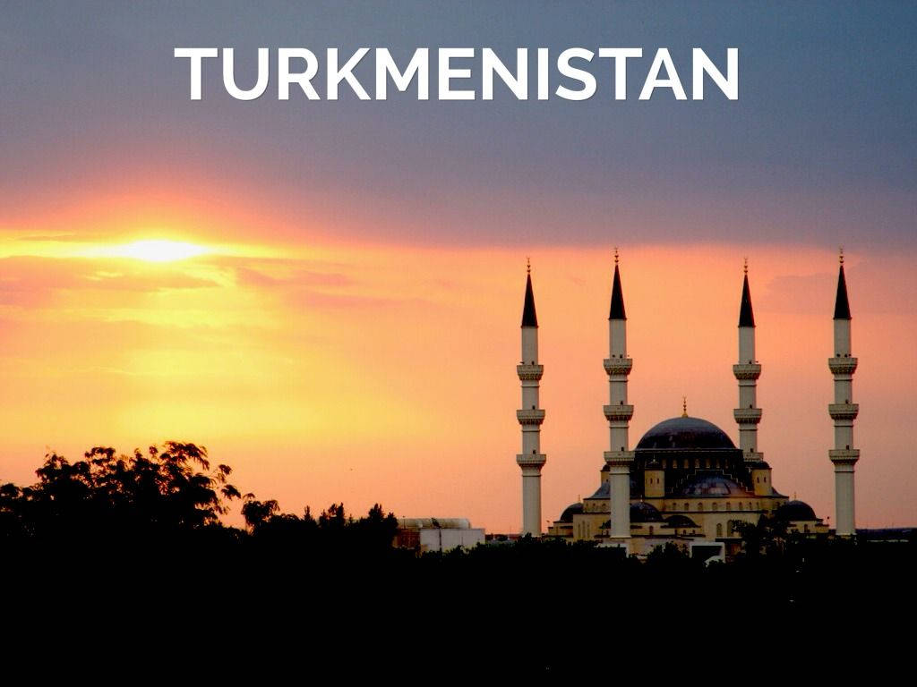 Turkmenistan Ertugrul Gazi-moskeen Wallpaper