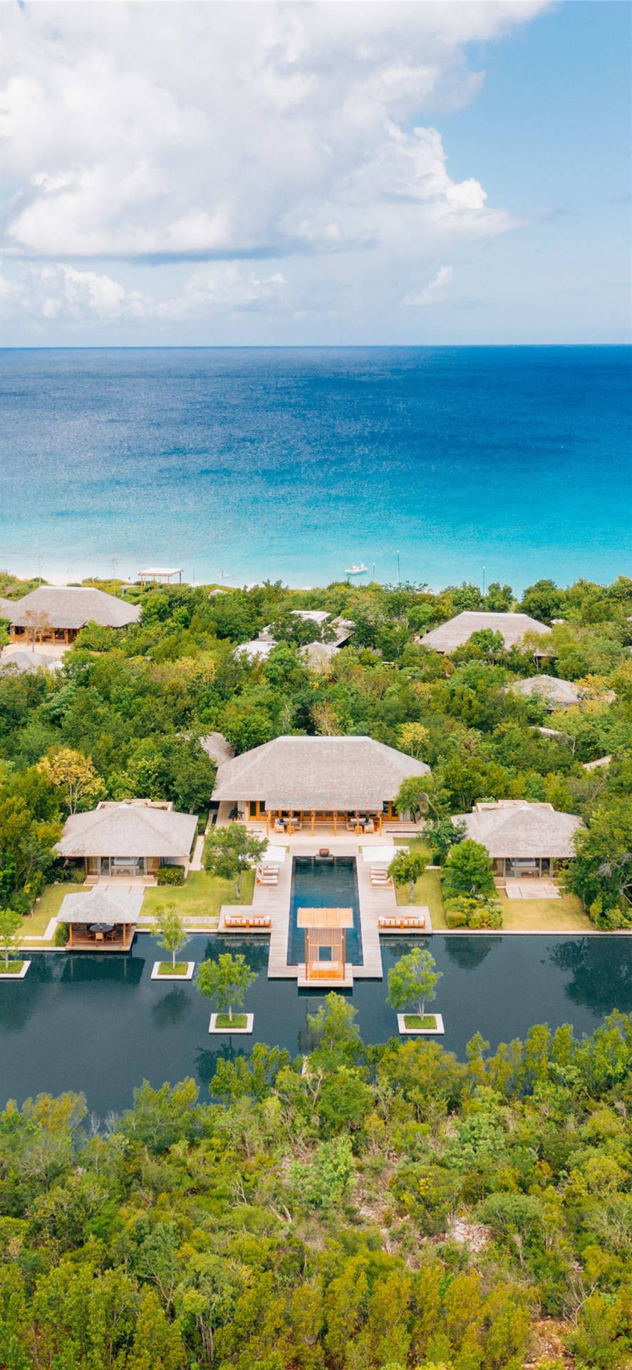 Resort Privato Turks E Caicos Sfondo