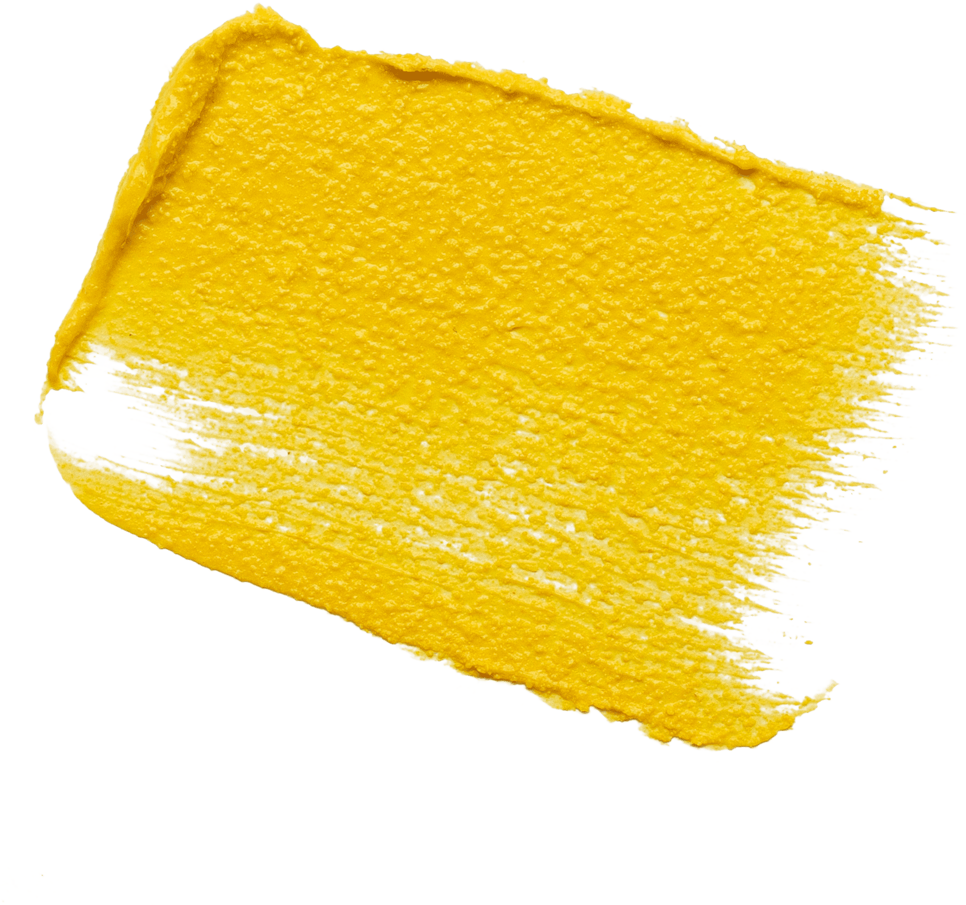 Turmeric Paint Smear Texture PNG