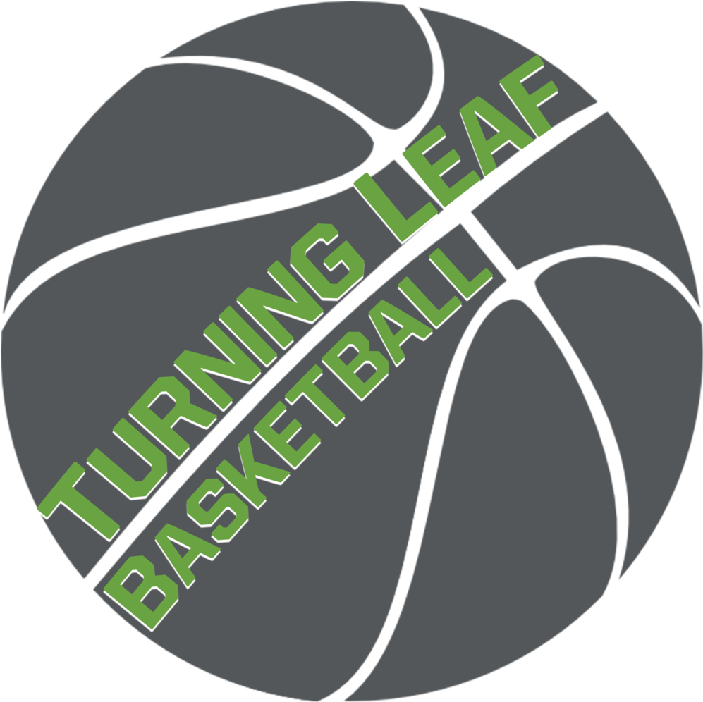 Turning Leaf Basketball Logo PNG