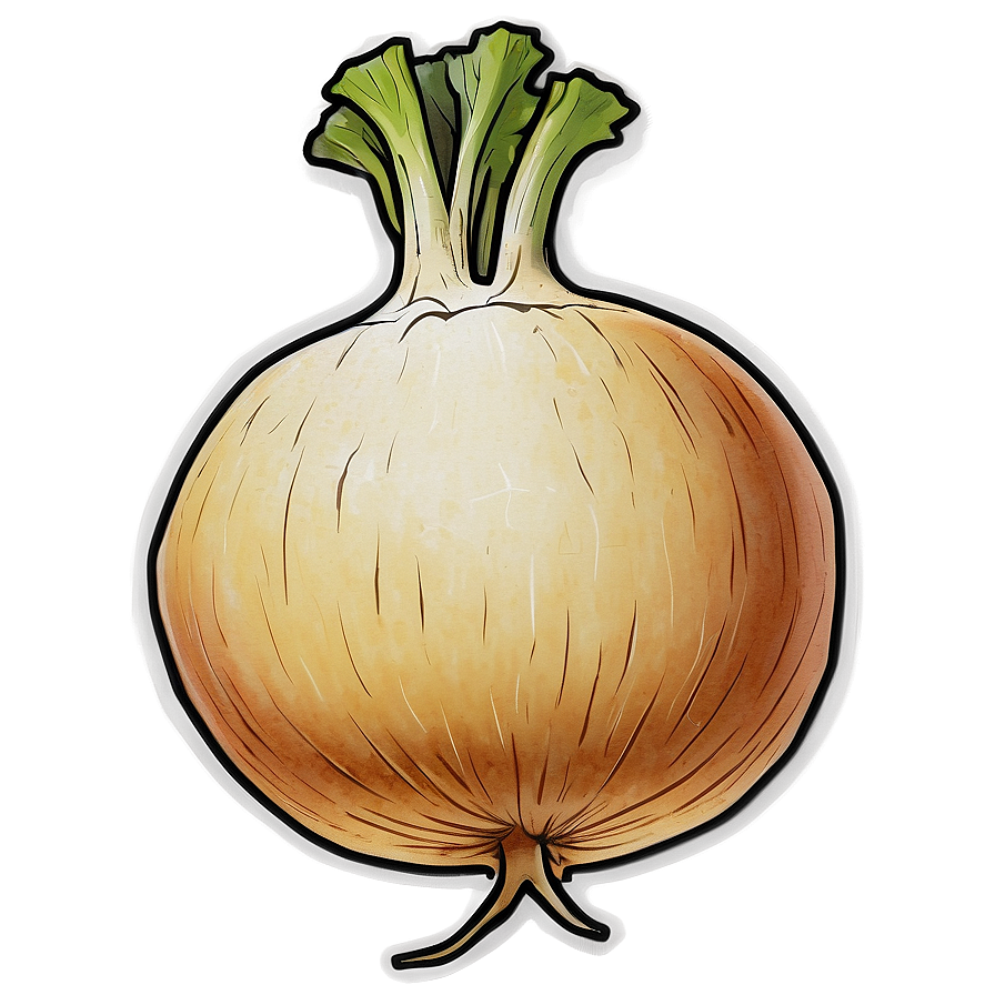Turnip Graphic Png 06252024 PNG