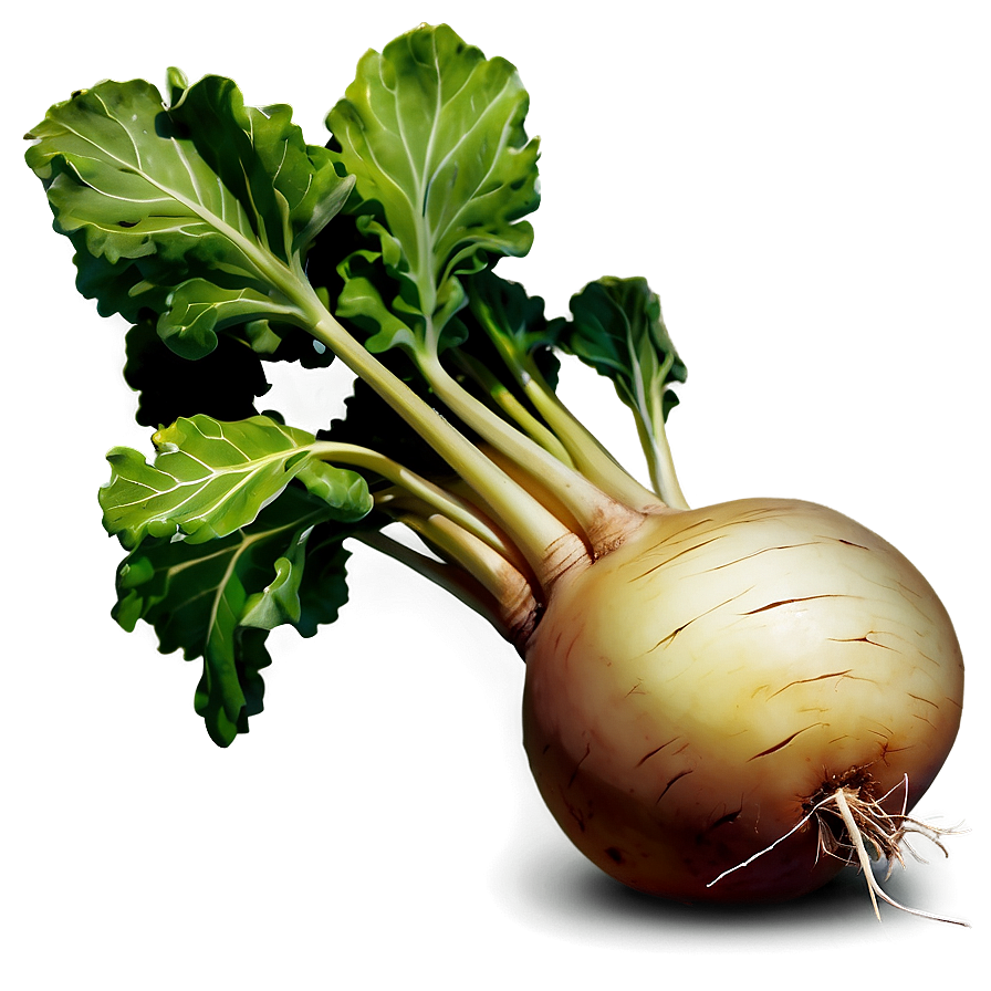 Turnip Plant Png 06252024 PNG