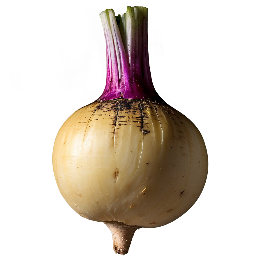 Turnip Top View Png 06252024 PNG