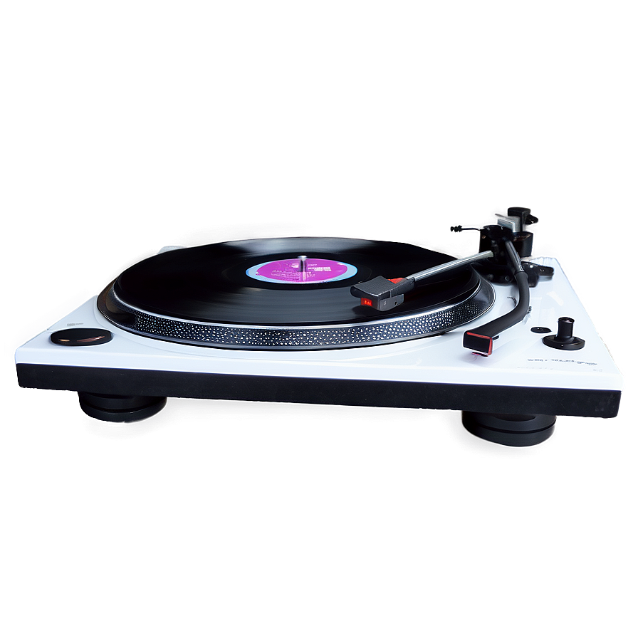 Turntable For Scratch Djs Png 06202024 PNG