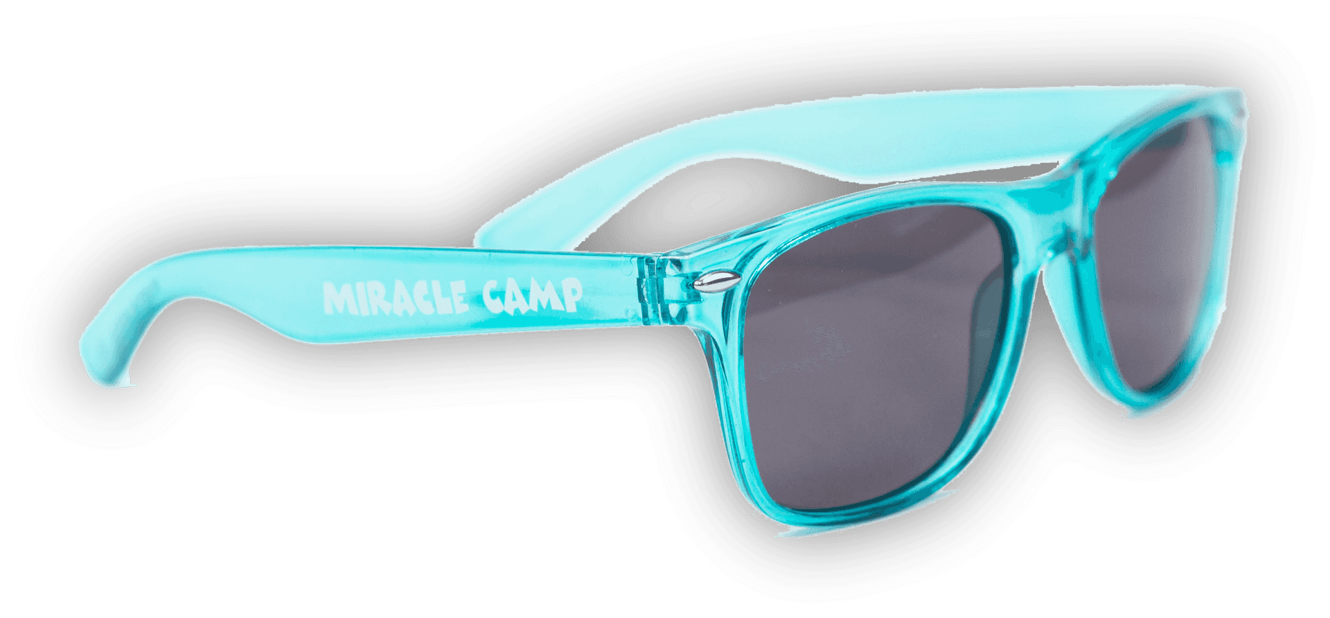 Turquoise Aviator Sunglasses Miracle Camp PNG