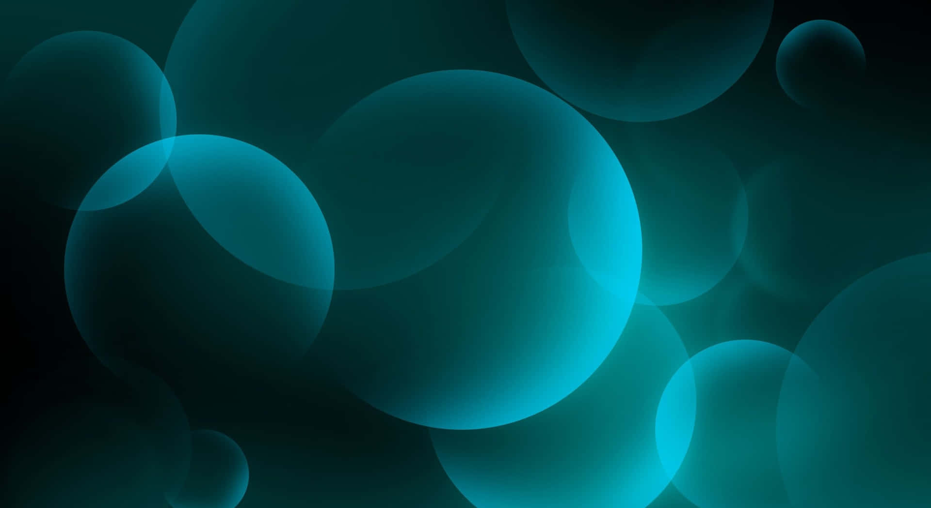 Abstract turquoise background evokes creativity and positivity