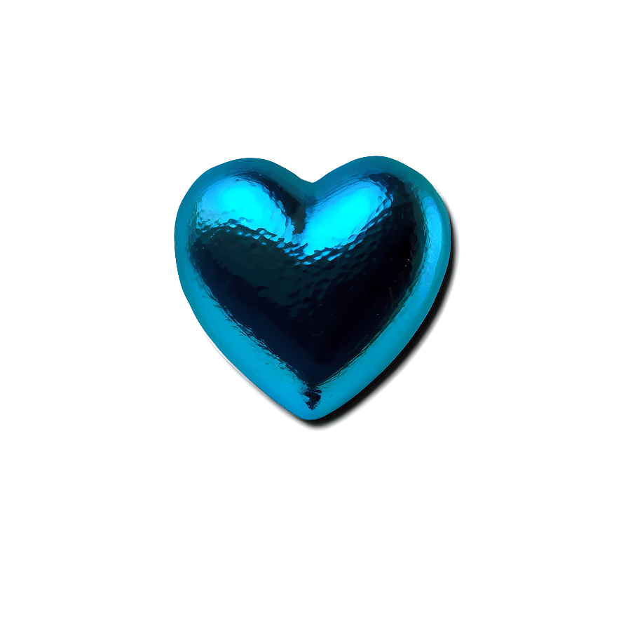 Turquoise Blue Heart Png Kir PNG