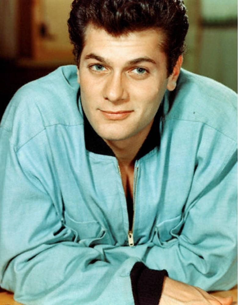 Turquoise Color Jacket Tony Curtis Wallpaper