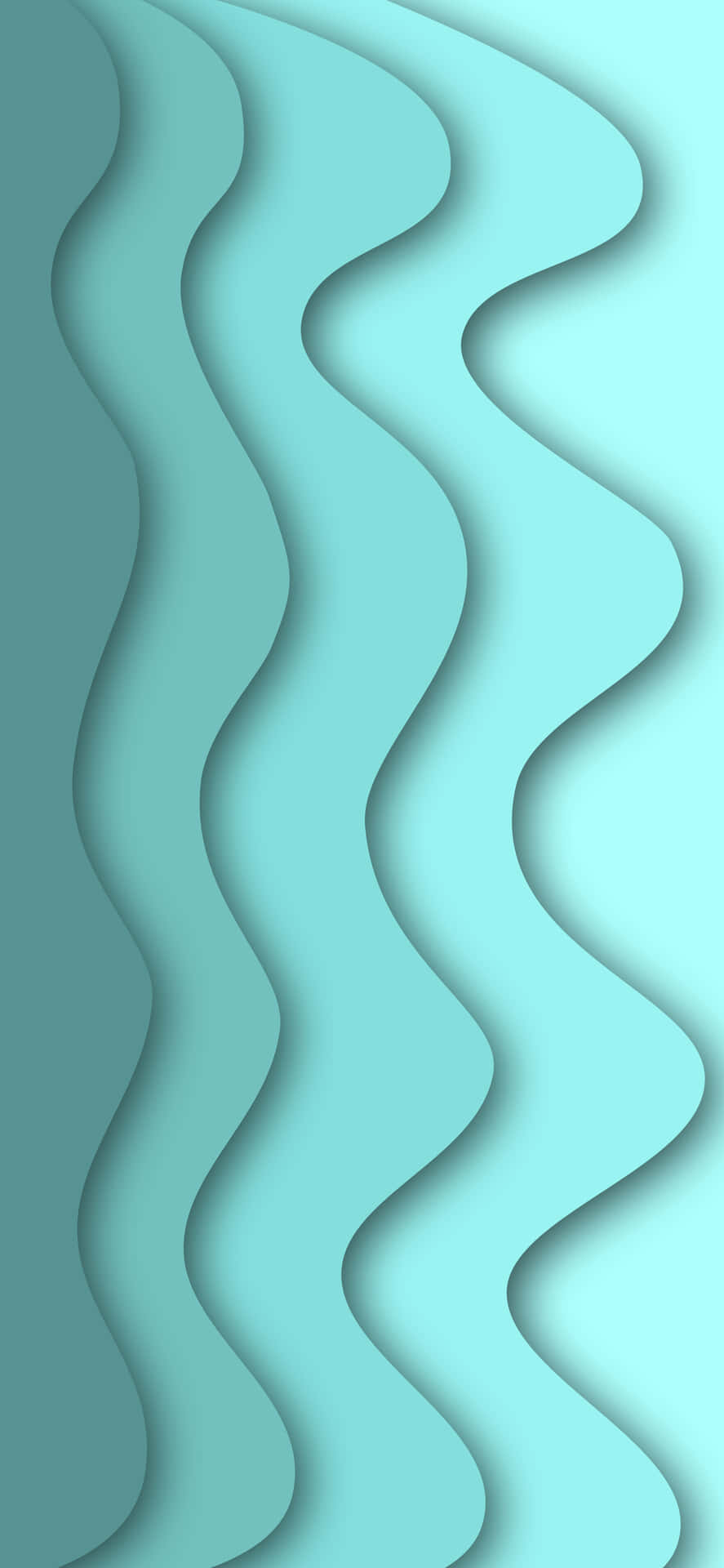 Take a Dive Into the Colorful World of the Turquoise iPhone Wallpaper