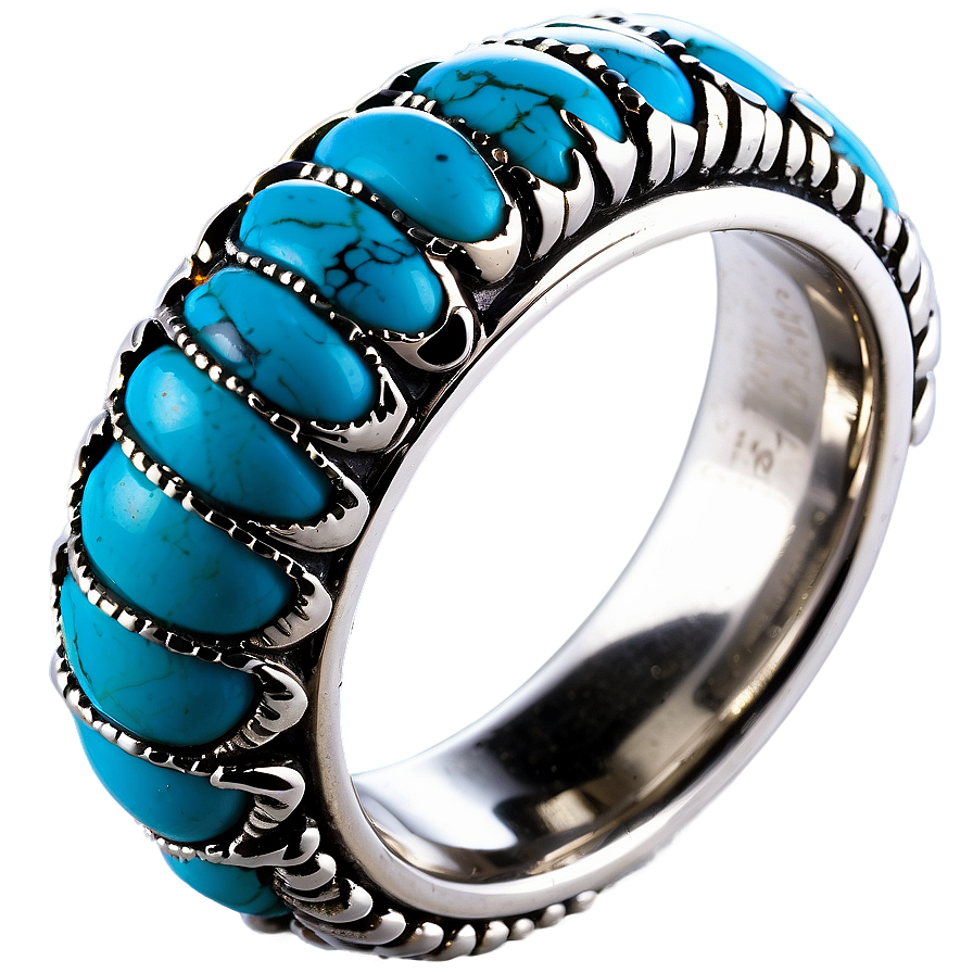 Turquoise Statement Rings Png Clw84 PNG