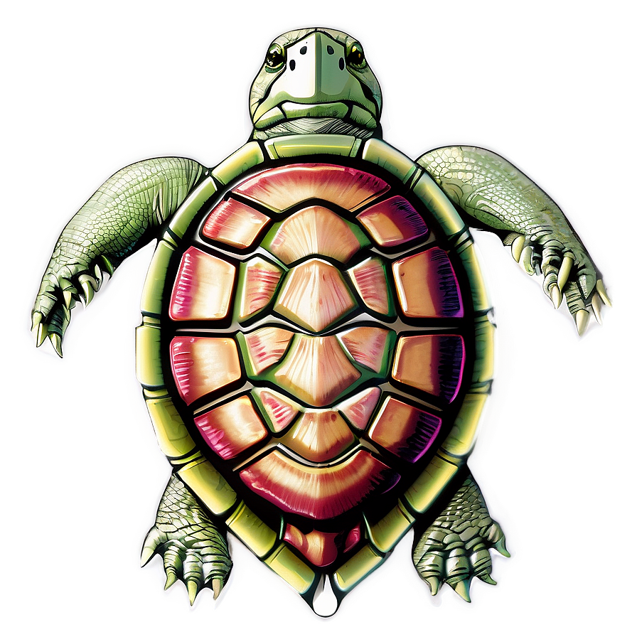 Turtle Anatomy Educational Png Bgx81 PNG