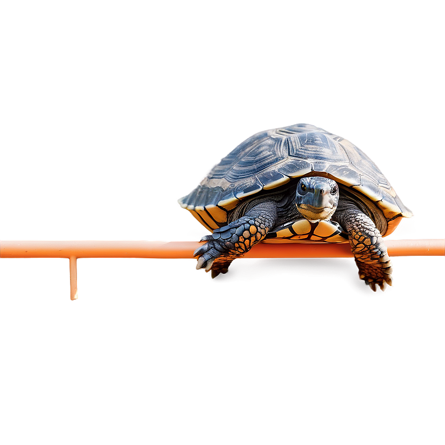 Turtle Climbing Over Obstacle Png Uoq PNG