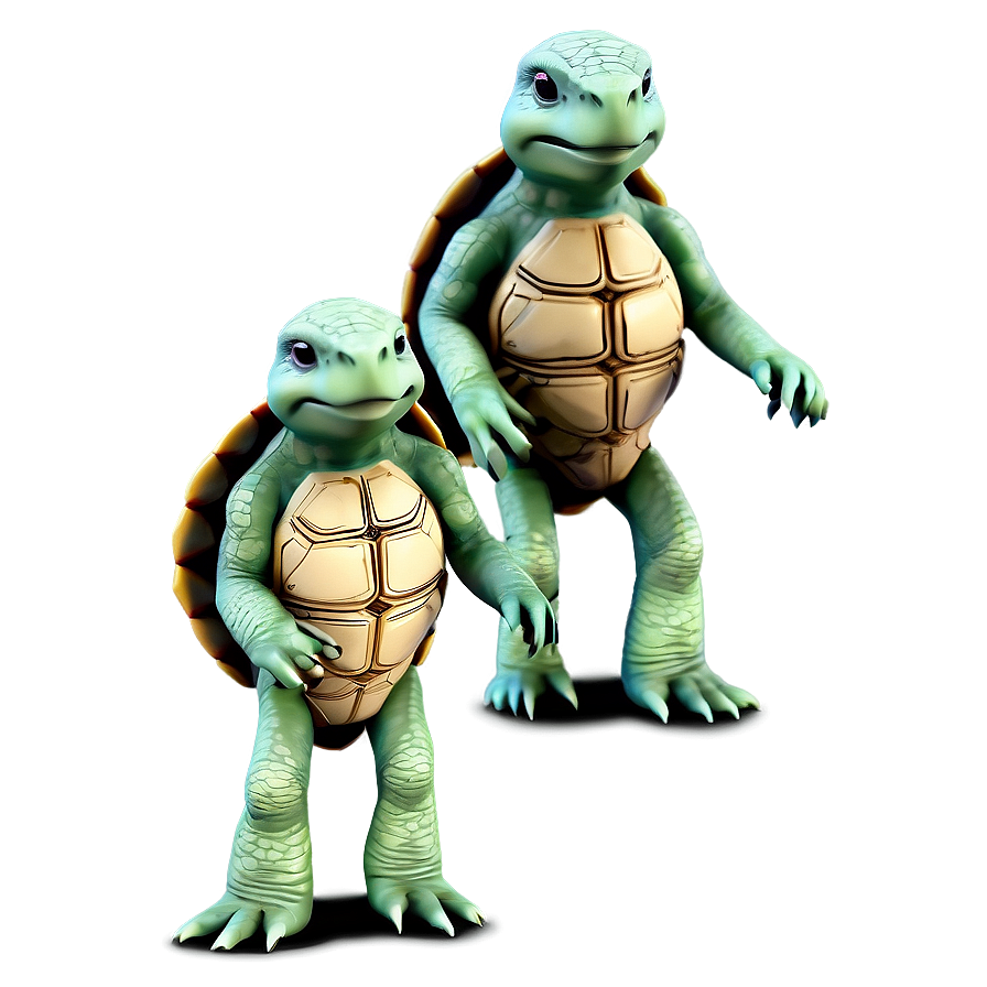 Turtle Family Walking Together Png 99 PNG