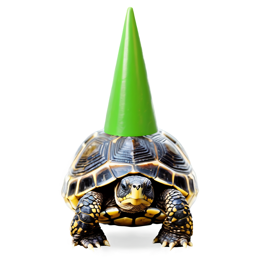 Turtle In A Party Hat Png Bny PNG