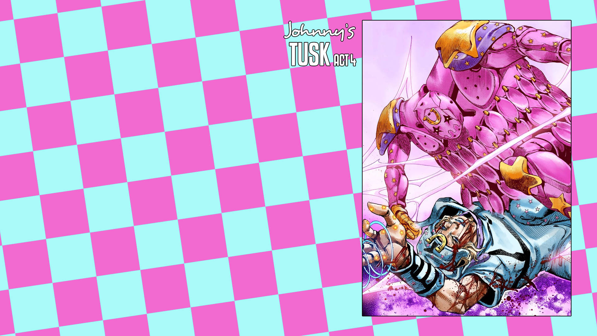 Tusk Act 4 Johnny Joestar Checkered Picture