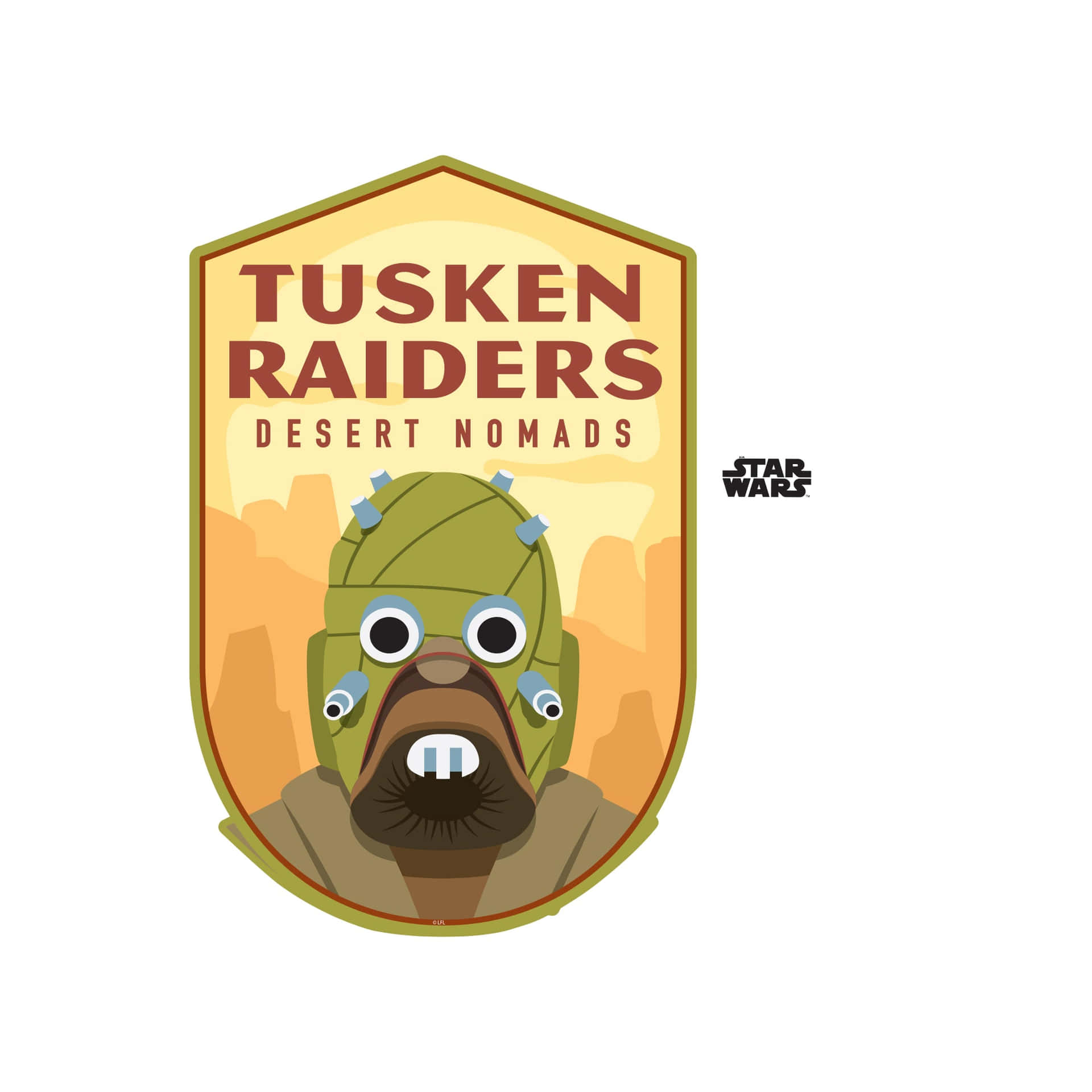 A Tusken Raider in all its glory Wallpaper