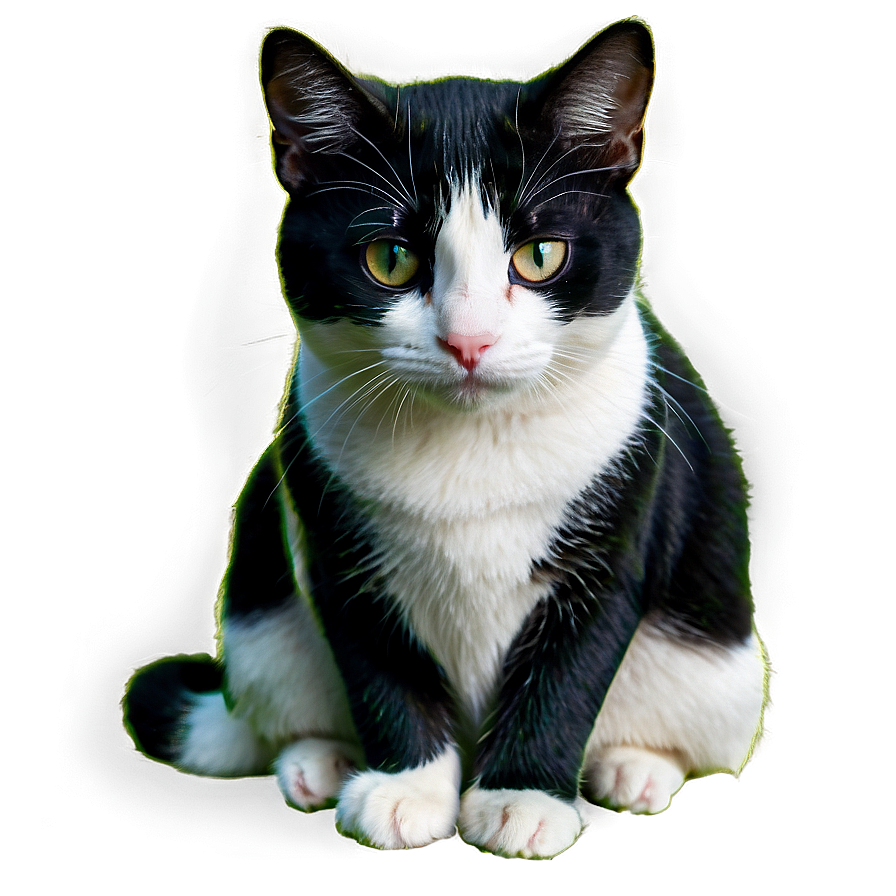 Tuxedo Cat Png 05252024 PNG