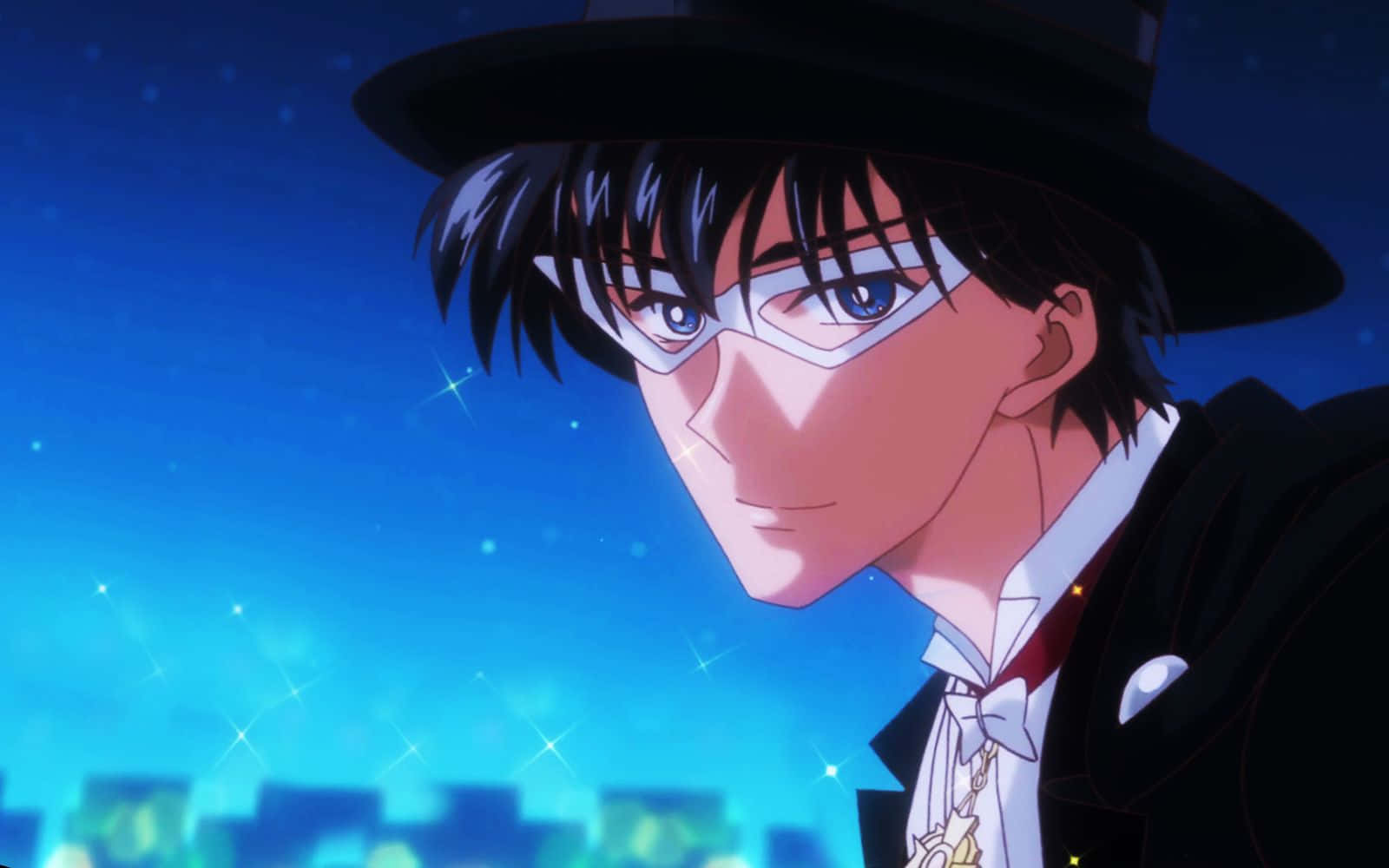 Tuxedo Mask - The Savior of Love and Justice Wallpaper