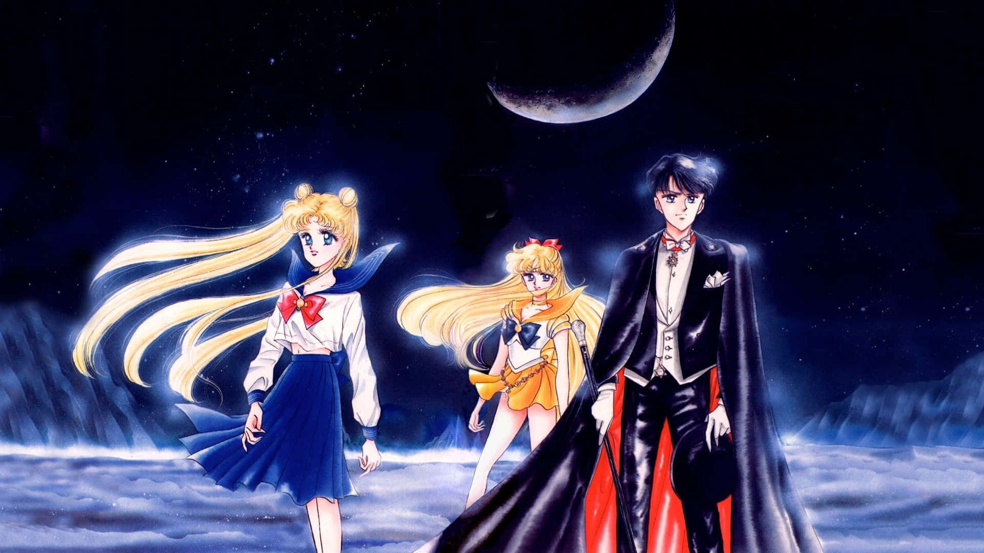 Tuxedo Mask - the Mask of Justice Wallpaper