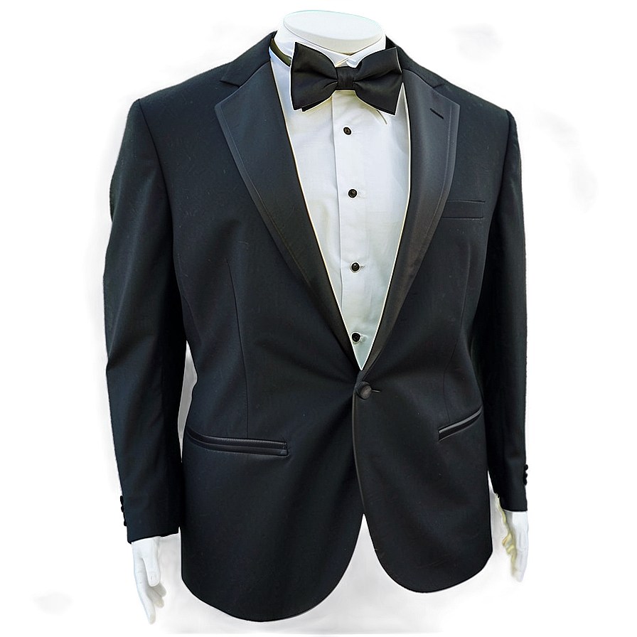 Download Tuxedo With Bow Tie Png 05242024 | Wallpapers.com