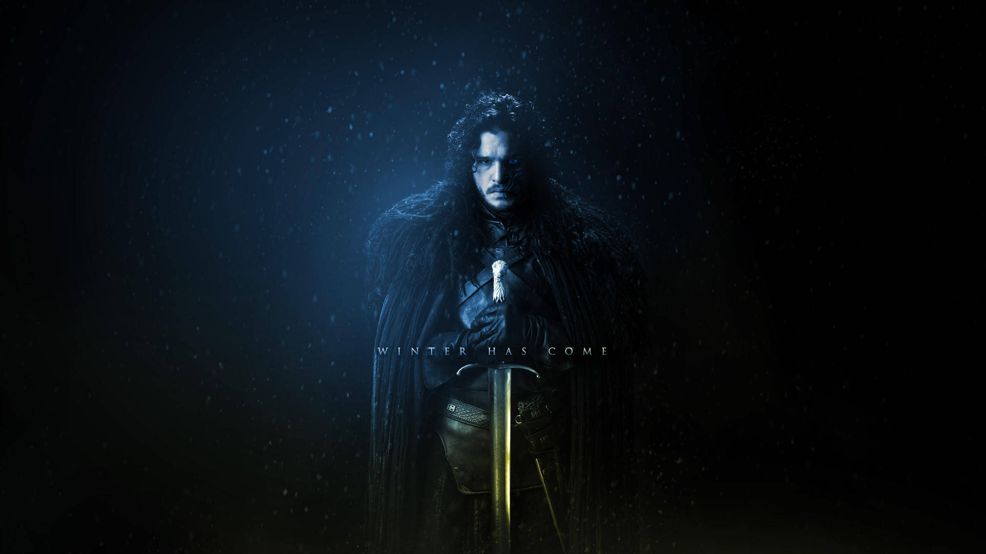 Tv4k Game Of Thrones Jon Snow Der Winter Ist Gekommen Wallpaper