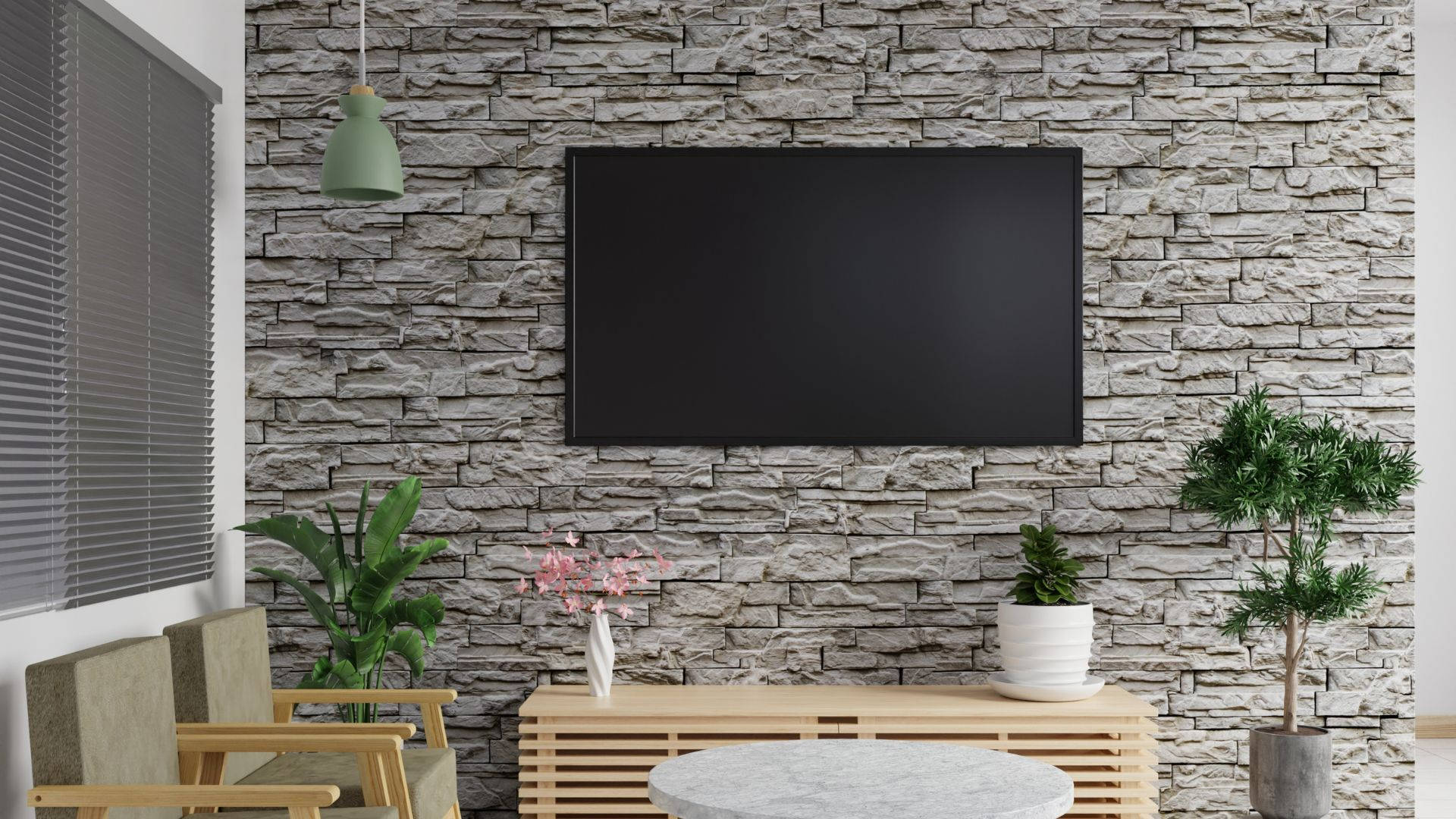 Tv Stone Wall Character Picture