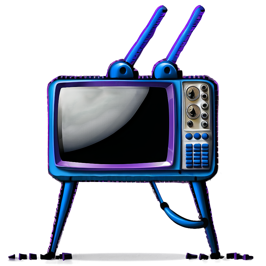 Download Tv With Antenna Icon Png Suu | Wallpapers.com