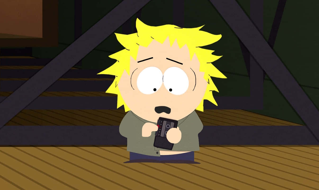 Tweek Tweak Holding Walkie Talkie Wallpaper