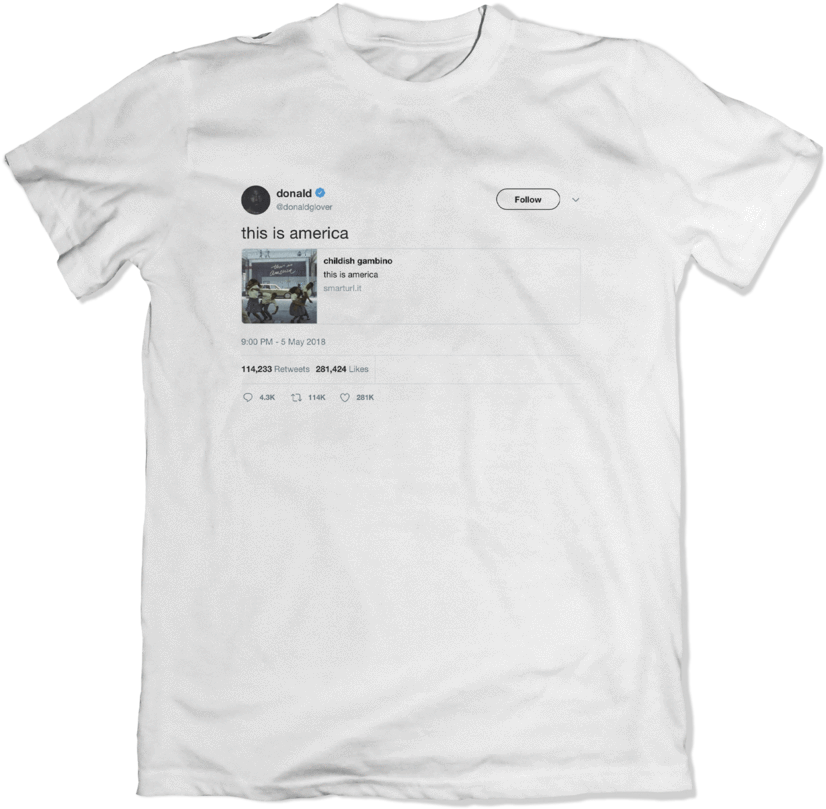 Tweet Printed T Shirt PNG