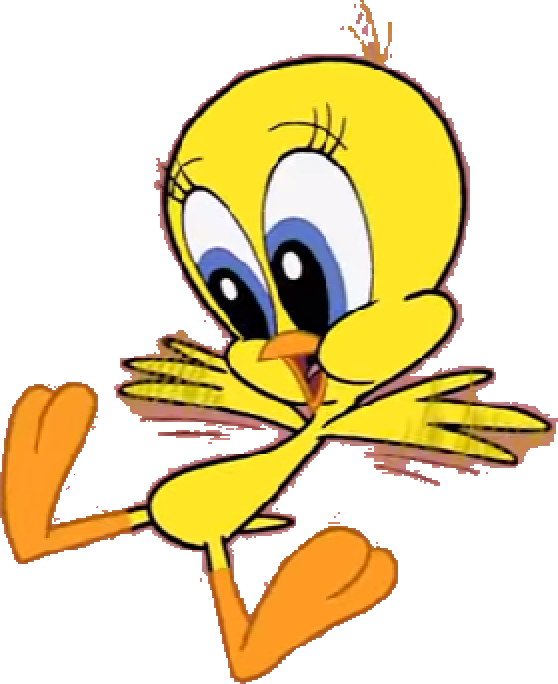 Tweety Bird Classic Pose PNG