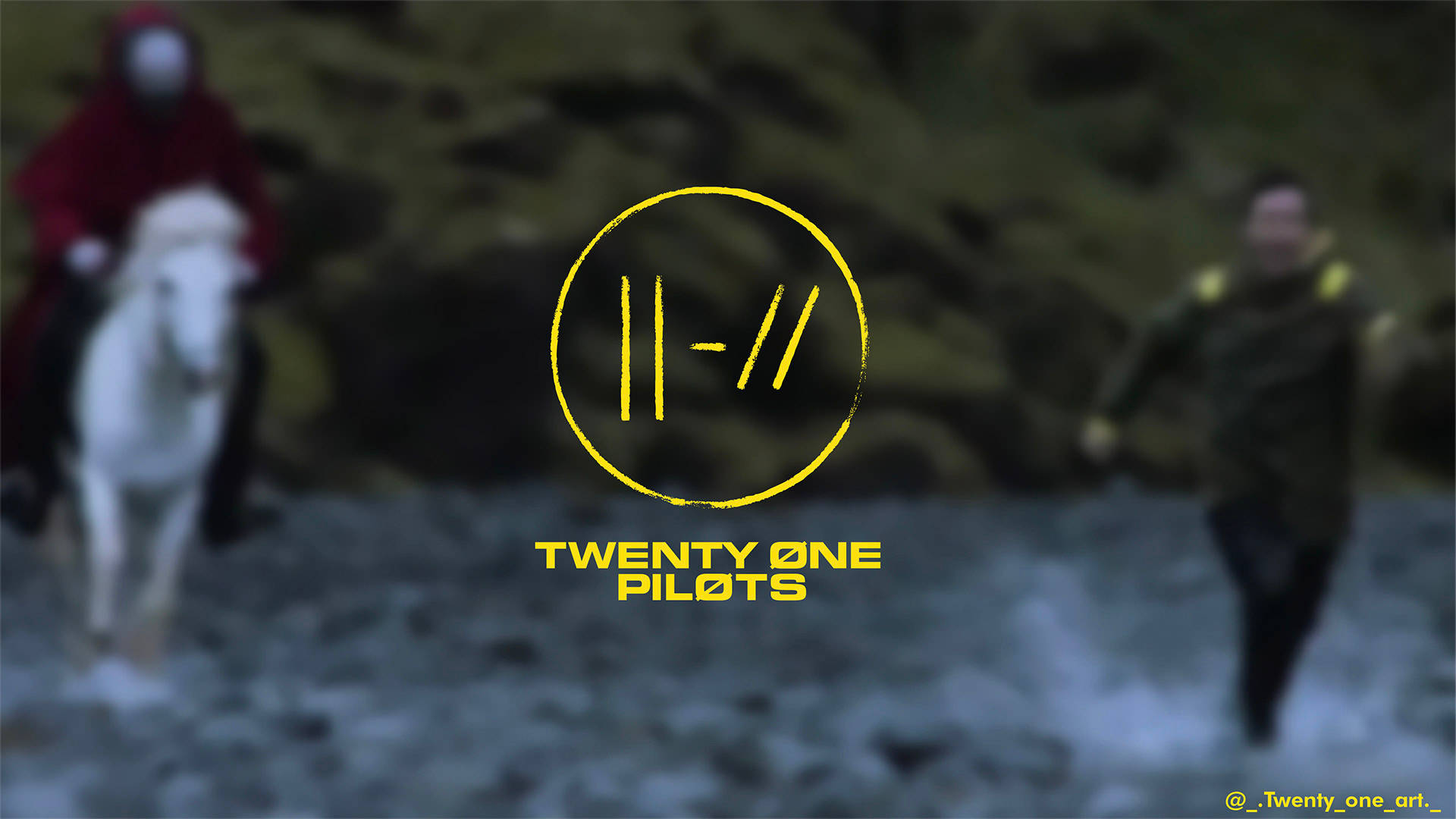 The Iconic Twenty One Pilots Logo Wallpaper